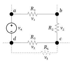 Example of Kirchhoff’s voltage law