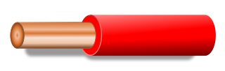 Color wire (red)