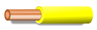 Color wire (yellow)